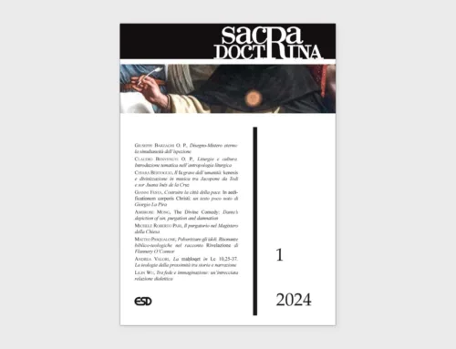 Primo numero di Sacra Doctrina del 2024